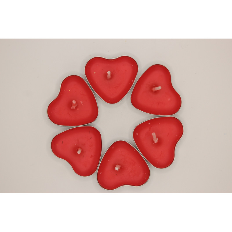 Bougie Cœur Passion | Ambiance chaleureuse et romantique