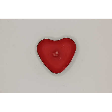 Bougie Cœur Passion | Ambiance chaleureuse et romantique