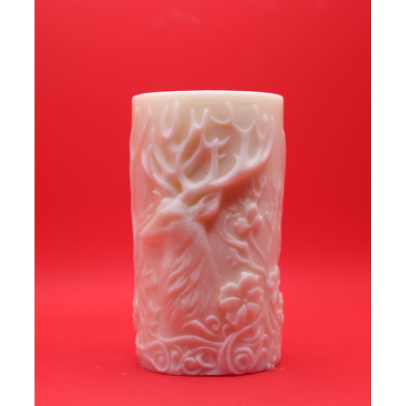 Bougie Renne en Duo - Bougie festive et originale