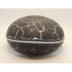 Humidificateur Craquelé Noir - Diffuseurs Bougies Parfumées