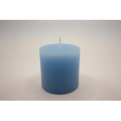 Bougie Miel Amande - Bougie parfumée artisanale bleue