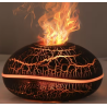 Humidificateur Craquelé Noir - Diffuseurs Bougies Parfumées