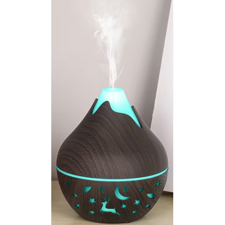 Humidificateur Montagne - Créez une ambiance zen et lumineuse
